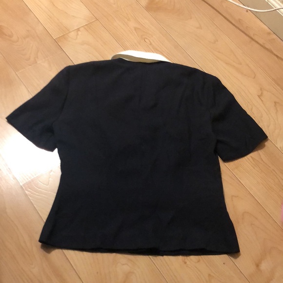 Lois Snyder Dani Max Collard Button Down Top - Picture 4 of 4